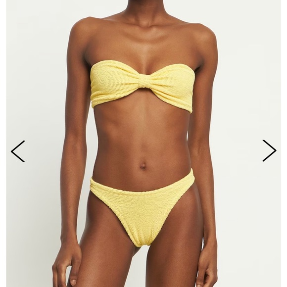Hunza G Yellow Bikini - Picture 1 of 3